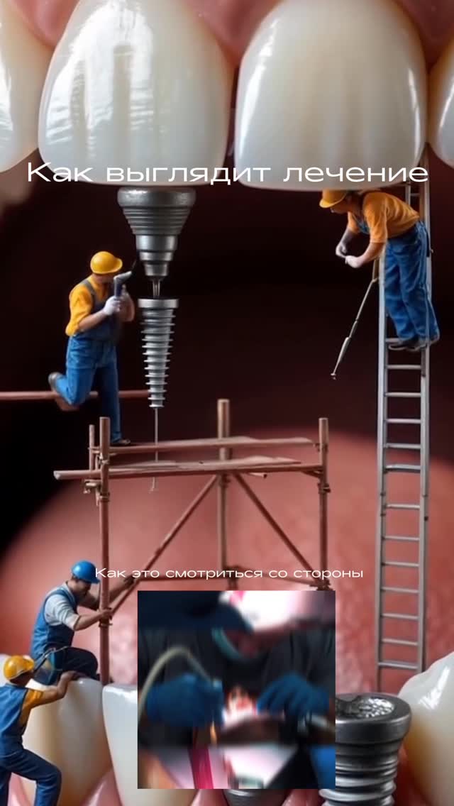 Работа стоматолога